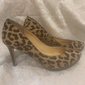 Ivanka Trump Animal Print Heels
